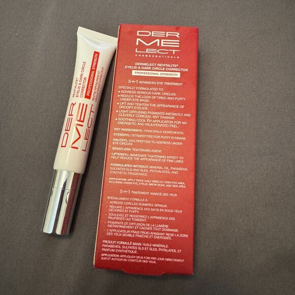 Dermelect | NEW Revitalite Professional Eyelid & Dark Circle Corrector, 0.5oz - Picture 4 of 6